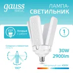 Лампа светодиодная Basic 30W 2900lm 4000K E27 Клевер-4 | 11732232 | Gauss