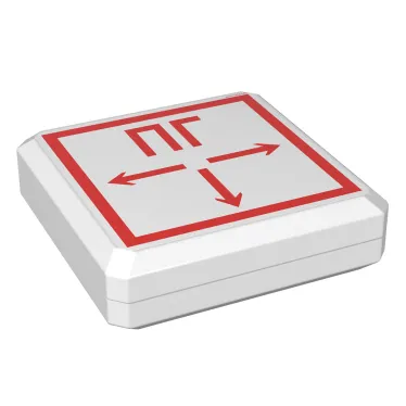 Указатель аварийный светодиодный BS-PILOT-73-S1-INEXI2 4,6Вт 3ч IP54 постоянный накладной | a16297 | Белый свет