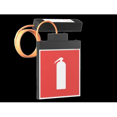 Световой указатель аварийного освещения BS-RADEM-10-S1-24 Black | a15560 | Белый свет