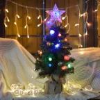 Гирлянда светодиодная универсальная с насадками (шарики, снежинки, елочки) 30 LED МУЛЬТИКОЛОР, 4,4 метра с контроллером | 303-064 | NEON-NIGHT