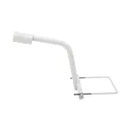 Кронштейн приставного монтажа с 1 хомутом белый (625х460х280 Ø57) арт. 607-302, 607-304, | 607-415 | Rexant