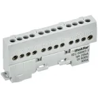 TEKFOR Шина L фаза изолированная на универсальном держателе 6х9-12-Ср IEK