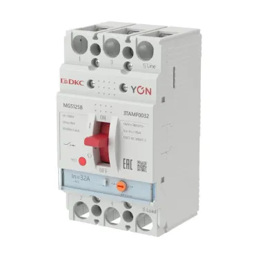 Выключатель автоматический YON MGS125 3P 25,6-32A 18kA