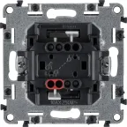 Valena LIFE Выключатель 10АХ 250В с лицевой панелью Безвинтовые зажимы Слоновая кость