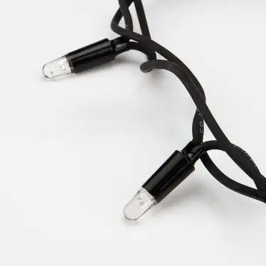 Гирлянда Кластер 10 м, 200 LED, черный каучук, IP67, соединяемая, цвет свечения теплый белый | 315-256 | NEON-NIGHT