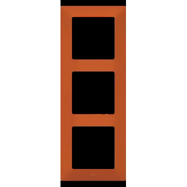 Valena LIFE Рамка 3 поста терракот универсальная