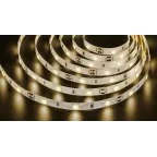 Лента светодиодная LEDх30/м 5м 7.2w/m 12в теплый белый