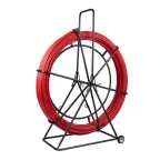 Протяжка кабельная (УЗК в тележке), стеклопруток d-11,0 мм, 150 м красная