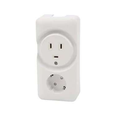 Розетка РШ/Евро двойная для электрической плиты 32 А/16 A, 250 В, 2Р+РЕ ОУ белая REXANT