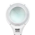 Лупа на струбцине , круглая, 5D, с подсветкой 90 LED, белая | 31-0403 | REXANT
