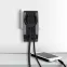 Адаптер ''Polynom'' 1гн 220V + 2xUSB 2100mA, c заземл, (черный) (10/60/1440) SP-1e-USB-B ''