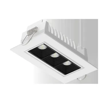 Светильник светодиодный DL-Stellar встр. поворотный 120x62x45 мм 8Вт 3000K 34° DALI белый | V1-R0-00408-10D25-2000830 | VARTON