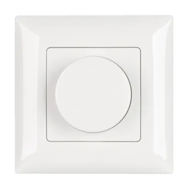 Панель SMART-P14-DIM-P-IN White (230V, 1.5A, 0/1-10V, Rotary, 2.4G) (Arlight, IP20 Пластик, 5 лет) | 033010 | Arlight