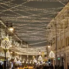 Светодиодная гирлянда ARD-STRING-CLASSIC-10000-CLEAR-100LED-STD WARM (230V, 7W) | 025779 | Arlight