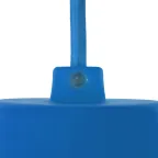 Патрон E27 силиконовый со шнуром 1 м синий | 11-8885 | Rexant