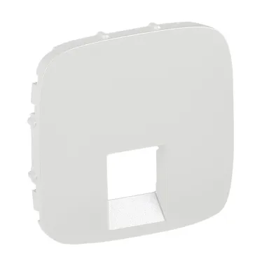 Valena ALLURE Лицевая панель для одиночных телефонных/информационных розеток Жемчуг