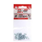 Шуруп универсальный 3х16 потайная головка, остроконечный, оцинкованный (35шт) - пакет