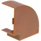 ELECOR Поворот 90град КМП 20х10 дуб (4шт/компл)