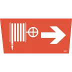 Этикетка самоклеящаяся 310х280мм ''Пожарный кран/стрелка направо'' IEK