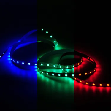 Лента светодиодная LED 5050/60-SMD 10 Вт/м 700 лм/м RGB DC 12В IP20 10мм (блистер 3м) Basic Gauss