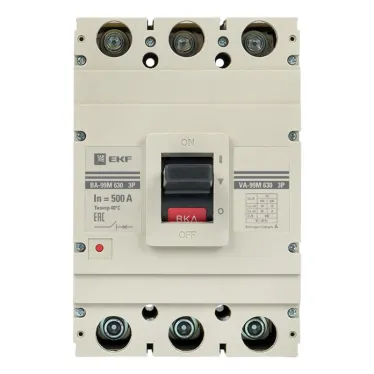 Выключатель автоматический 99М 630/500А 3 фазы 50кА