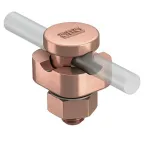 Клемма крепежная для проволоки