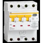 Выключатель автоматический дифференциальный АВДТ 34 C50 100мА(Электронный)