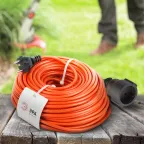 Удлинитель силовой UPx-1-2x1-40m-IP44 в бухте б/з 40м 1 гн ПВС 2х1 UPx-1-2x1-40m-IP44