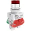 Кнопка ABLFP 22мм красная LED 24В AC/DC ВK-22
