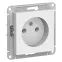 ATLASDESIGN РОЗЕТКА без заземления без шторок, 16А, механизм, ЛОТОС