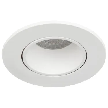 Встраиваемый светильник декоративный KL90 WH MR16/GU5.3 белый, пластиковый (MR16/GU5.3 в комплект не входит)