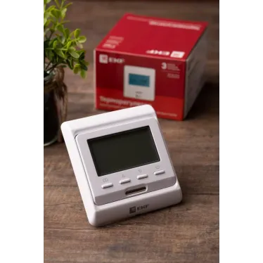 Термостат для теплых полов электронный 16A 230В с датчиком пола Proxima