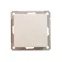 Переключатель W59 AQUA одноклавишный 10АХ IP44 механизм слоновая кость