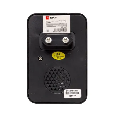 Звонок беспр. на батарейках Classic (2х1,5В АА, черный, 51 мелод. с индик. 4 ур.)