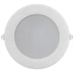 Светильник светодиодный встраиваемый ДВО 1715 белый круг 15Вт 4000К IP40