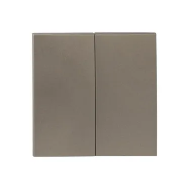 Валенсия лицевая панель выключателя 2-кл. 10А кашемир