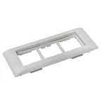 Рамка+суппорт на 6 модулей (3 поста) C-Line