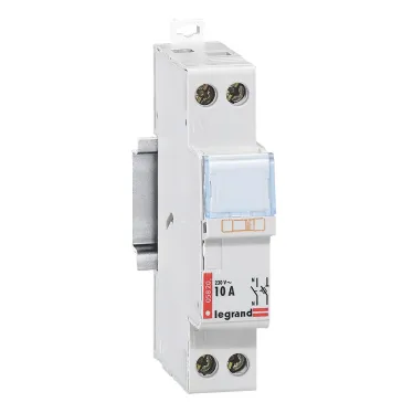 Разъединитель-держатель предохранителей - 1П+Н - цилиндрические бытовые предохранители - 10 А | 005820 | Legrand