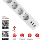 Умный удлинитель Connect Wi-Fi c USB