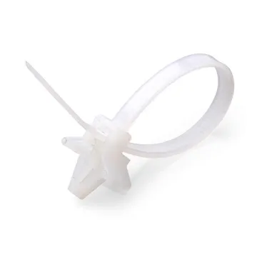 Стяжка нейлоновая КСДп 2.5x100 (бел) (100шт)