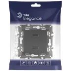 Устройство зарядное USB, 5В-2100мА, Эра Elegance, антрацит, 14-4110-05