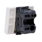 VIVA Выключатель однополюсный 2 модуля белый