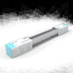 Светильник промышленный линейный ДСП 18 Вт 2160 лм 4000К AC 220В IP65 600х58х60мм ССП-176 матовый сквозная проводка соеденяется в линию EVO Gauss