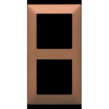 Valena LIFE Рамка 2 поста медь универсальная