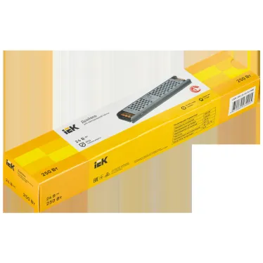 Драйвер LED ИПСН-PRO 250Вт 24В клеммы IP20 IEK