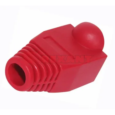 Колпачок изолирующий для разъемов RJ-45. красный,