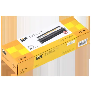Драйвер LED ИПСН-PRO 150Вт 12 В блок- шнуры IP67 IEK