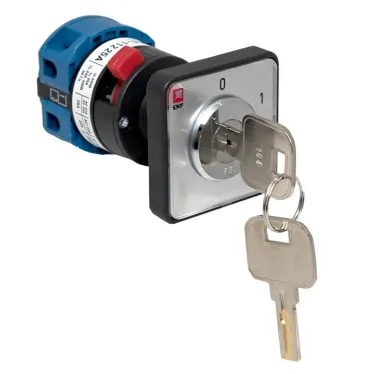 Переключатель кулачковый ПК-1-112 25А 2P '0-1' с ключом