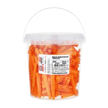 Дюбель универсальный 6х52 полипропилен (250шт)