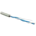 Витая пара U/UTP кат 5 1 пара AWG24 patсh IN LSZH нг(А)-HF серый 500м